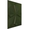 Ekena Millwork 19 5/8in. W x 19 5/8in. H Nikki EnduraWall Decorative 3D Wall Panel Covers 2.67 Sq. Ft. WP20X20NKGCG - alternate 3
